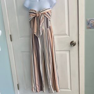 NWT Cutest Strapless Jumpsuit in Juniors size 9